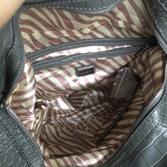 Guess Los Angeles Large Gray Shoulder Bag - Picture 15 of 16